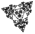 sierpinski2 CREATOR: XV Version 3.10a  Rev: 12/29/94 (PNG patch 1.2)  Quality = 90, Smoothing = 0