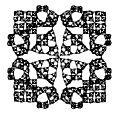 sierpinski8 CREATOR: XV Version 3.10a  Rev: 12/29/94 (PNG patch 1.2)  Quality = 90, Smoothing = 0