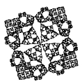 sierpinski9 CREATOR: XV Version 3.10a  Rev: 12/29/94 (PNG patch 1.2)  Quality = 90, Smoothing = 0