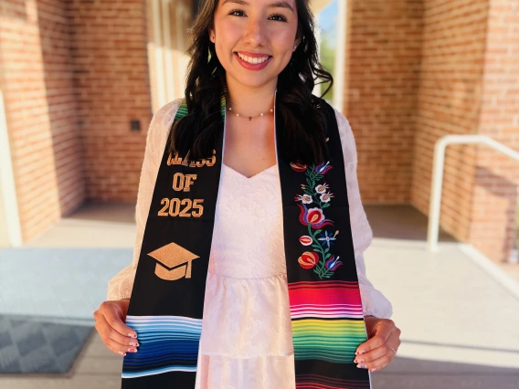 graduating student portrait