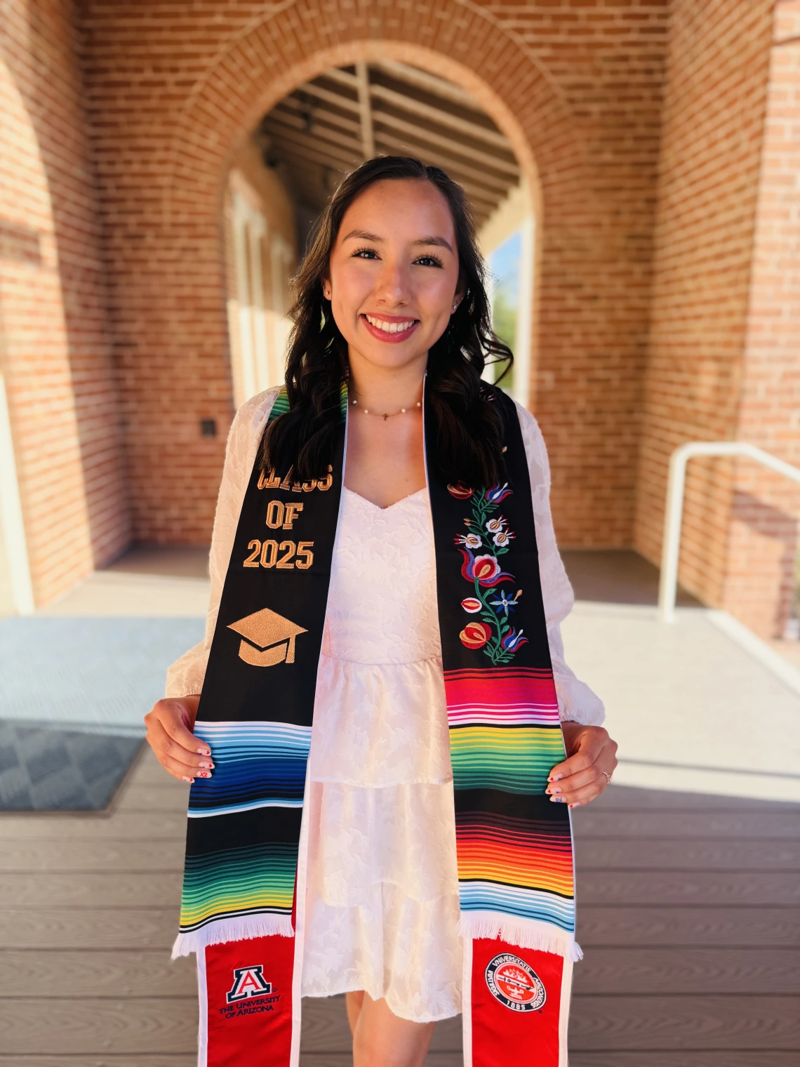 graduating student portrait